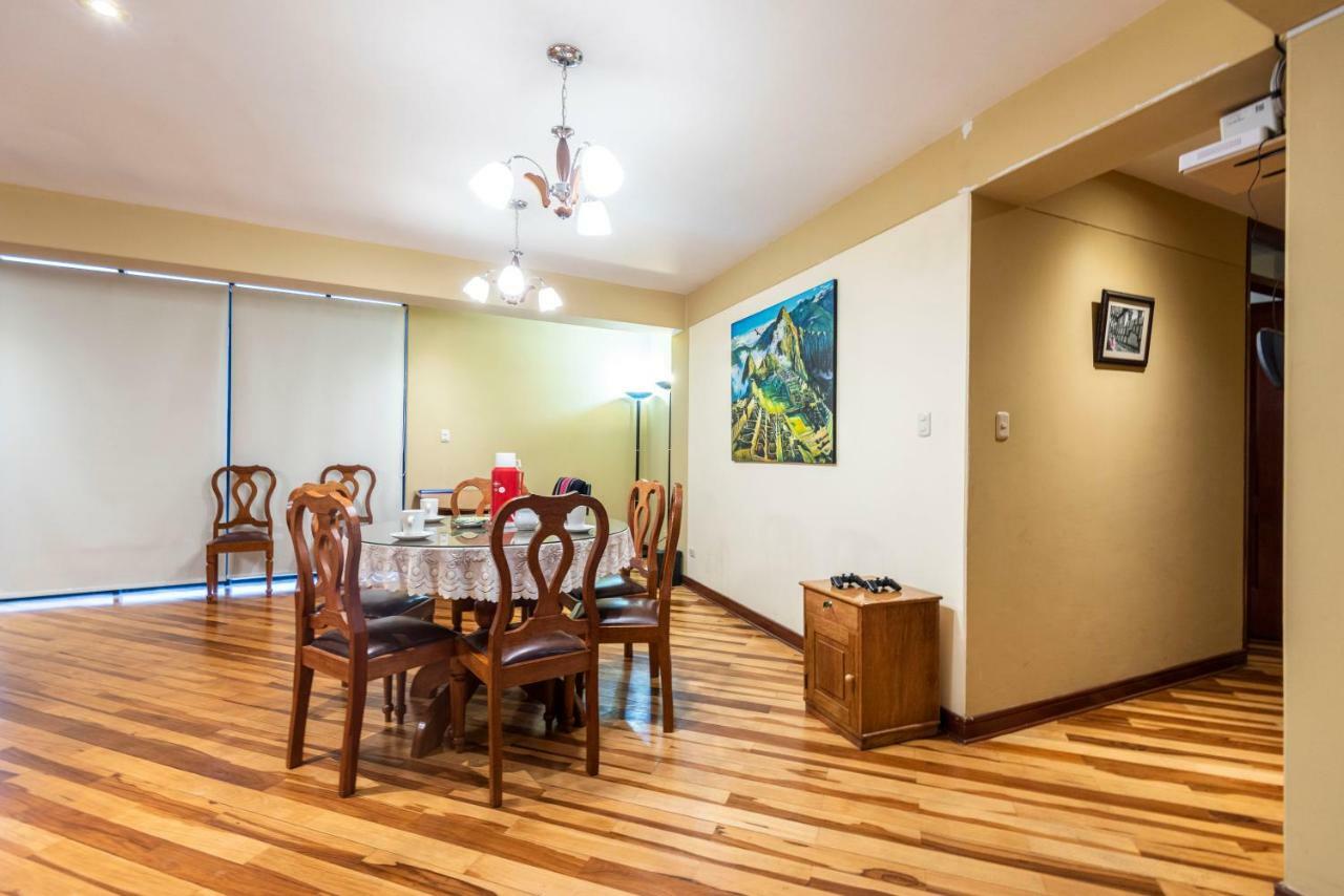 Espacioso Confortable Apartamento Familia Cusco Bagian luar foto