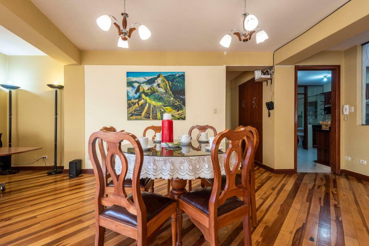 Espacioso Confortable Apartamento Familia Cusco Bagian luar foto