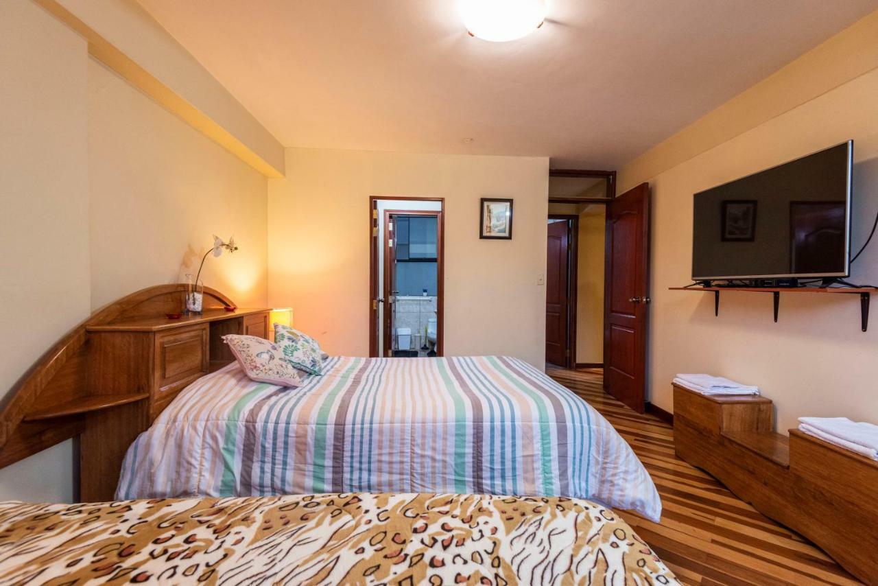 Espacioso Confortable Apartamento Familia Cusco Bagian luar foto