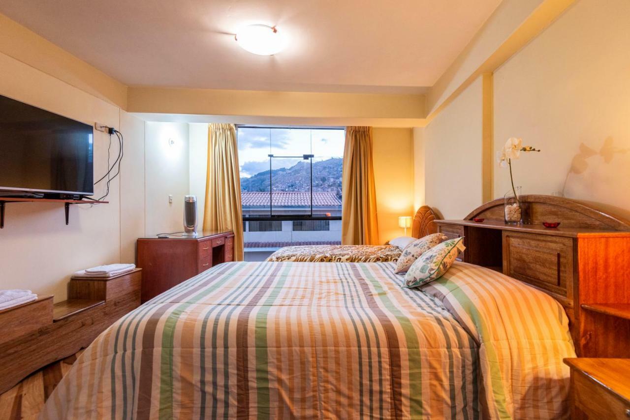 Espacioso Confortable Apartamento Familia Cusco Bagian luar foto
