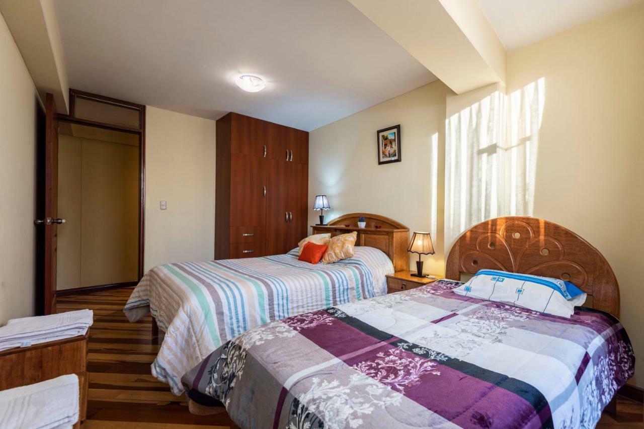 Espacioso Confortable Apartamento Familia Cusco Bagian luar foto